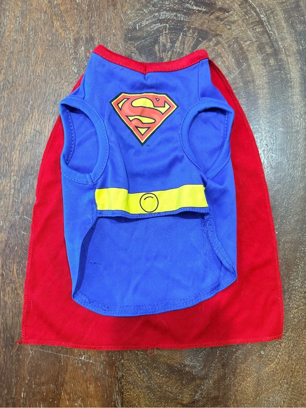 XS Dog Costume Bundle Spider-Man & Superman